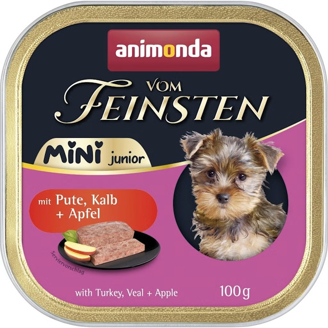 animonda Vom Feinsten Junior Mini Schale 100g HundenassfutterVorschaubild