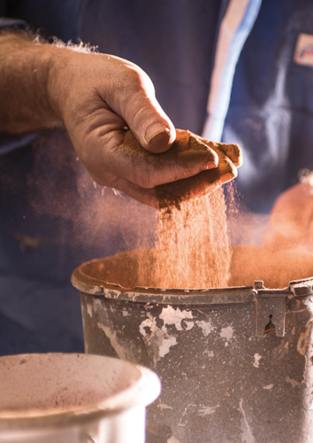 Oase Bachlaufschale Premium Grand Canyon schiefer braun, Klippe