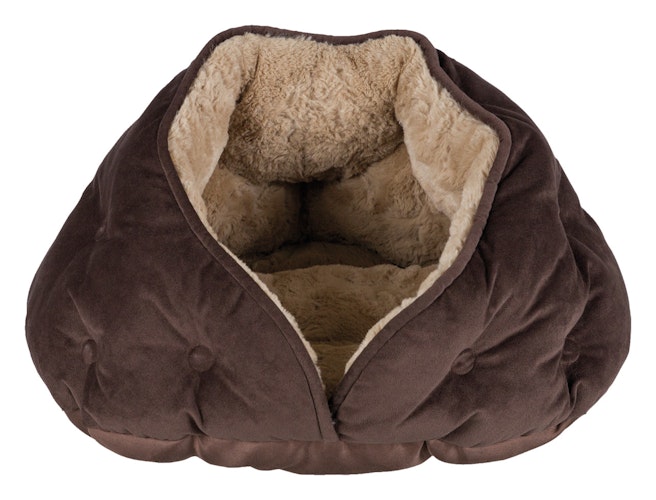 TRIXIE Kuschelhöhle Malu 47x41x27cm braun/hellbraun