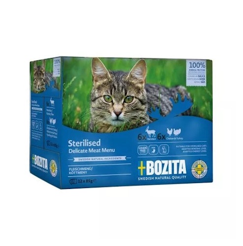 Bozita 85g MP Sterili. HiS Fleisch