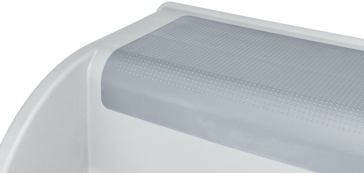 TRIXIE Treppe, Kunststoff, 38,5 × 60 × 79 cm, hellgrau