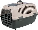 Vorschaubild TRIXIE Transportbox Capri 2, XS–S: 37 × 34 × 55 cm, dunkelgrau/blush