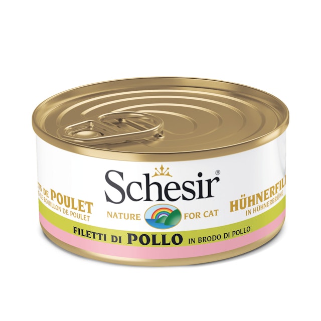 Schesir in Kochbrühe 70g Dose KatzennassfutterVorschaubild