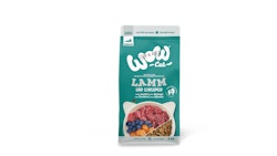 WOW Senior 4 x 2kg Lamm Katzentrockenfutter-Sparpaket