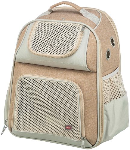 TRIXIE Rucksack Willow, 38 × 25 × 45 cm, beige/braun