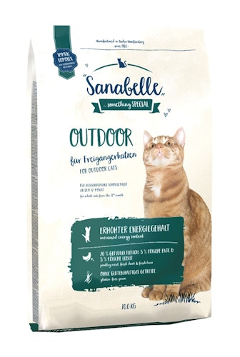 Sanabelle Outdoor Ente Katzentrockenfutter