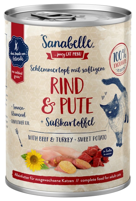 Sanabelle Adult Schlemmertopf 380g KatzennassfutterVorschaubild