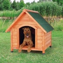 Vorschaubild TRIXIE natura Hundehütte Cottage mit Satteldach M 77x88x82cm natur