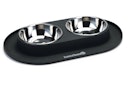 Vorschaubild Beeztees Dinnerset 2 x 500 ml für Hunde aus Silikon 40x24cm anthrazit