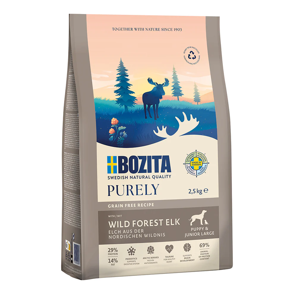 Bozita 2,5kg Purely Puppy&Junior GroßeHu