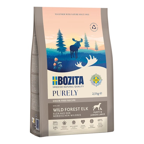 Bozita 2,5kg Purely Puppy&Junior GroßeHu