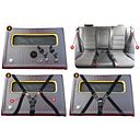 Vorschaubild TAMI Backseat Box Hundebox mit Airbagfunktion braun