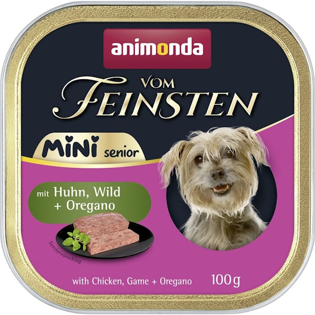 animonda Vom Feinsten Senior Mini Schale 100g HundenassfutterVorschaubild