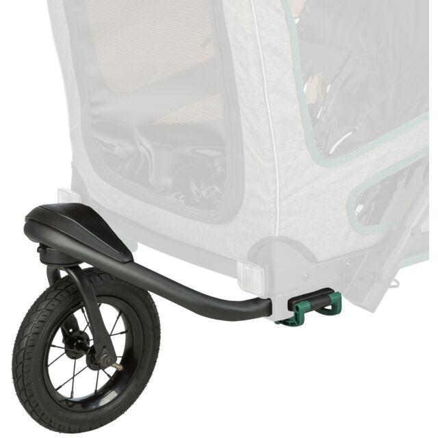 TRIXIE Jogger-Umbausatz für Fahrrad-Anhänger