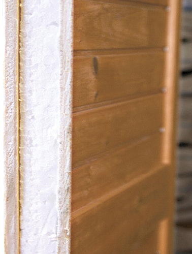 Kleintierstall mit Wärmedämmung, 2-stöckig, 116 × 113 × 65 cm, dunkelbraun