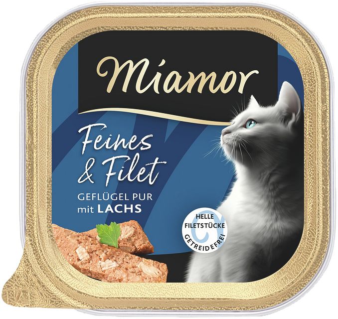 Miamor Feine Filets Adult 100g-Schale KatzennassfutterVorschaubild