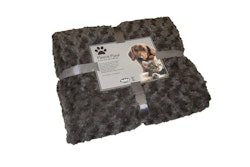 NOBBY Fleece Plaid "SUPER SOFT" braun S 60 x 85 cm