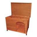 Vorschaubild TRIXIE natura Hundehütte Classic mit Flachdach S-M 85x60x58cm braun