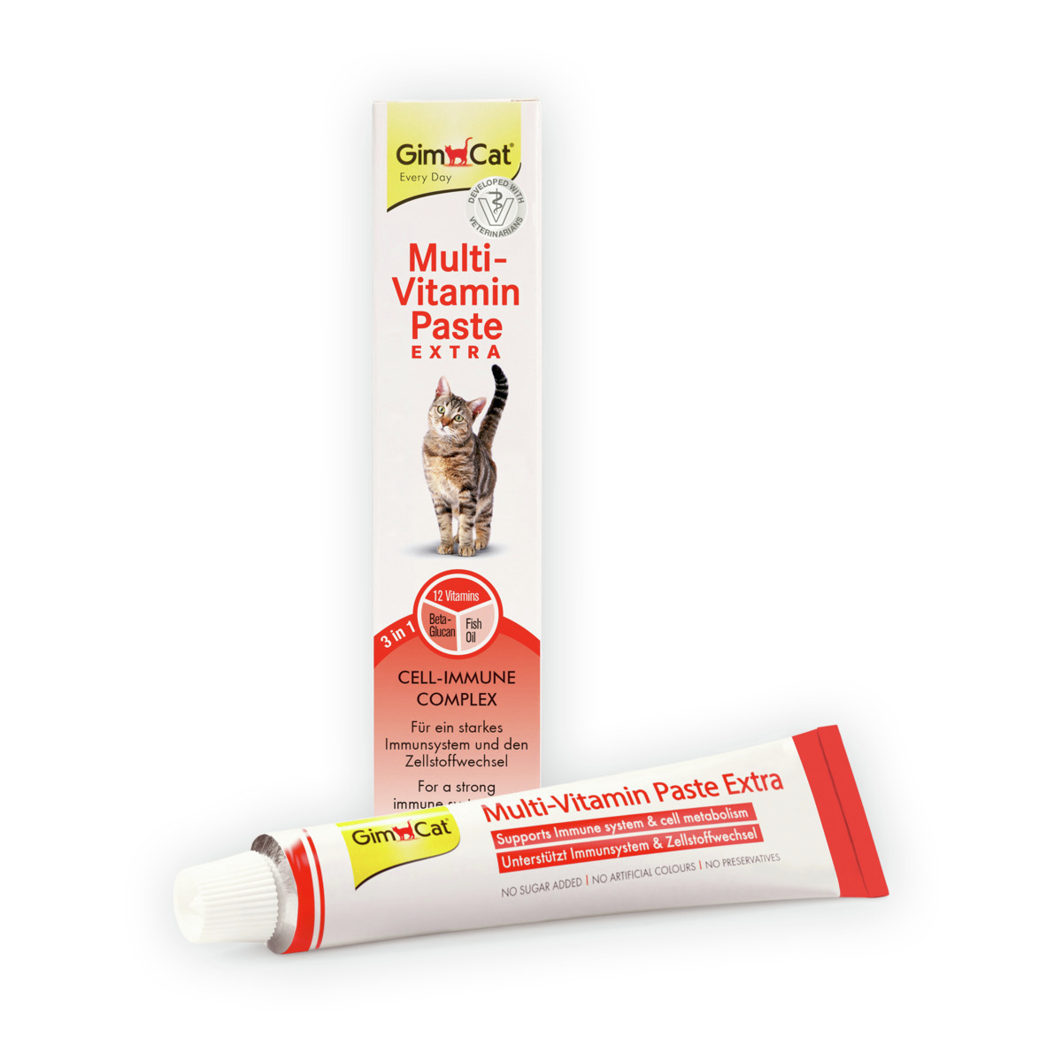 GimCat Multi-Vitamin Paste Extra 100g Nahrungsergänzung für Katzen
