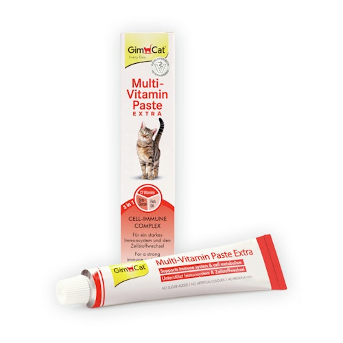GimCat Multi-Vitamin Paste Extra 100g Nahrungsergänzung für Katzen