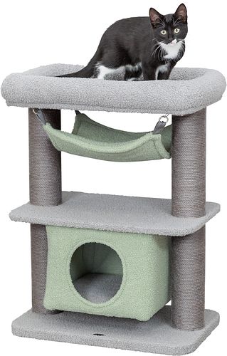 TRIXIE Kratzbaum Lunito, 71 cm, grau/mint