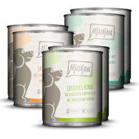 MJAMJAM Mixpaket 6 x 800g Dose Hundenassfutter