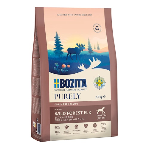 Bozita 2,5kg Purely Puppy&Junior Elch