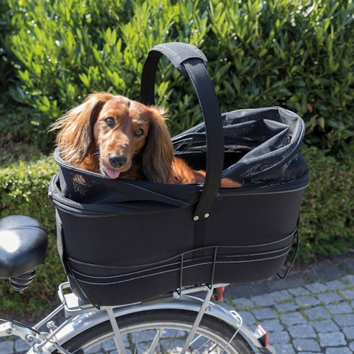 TRIXIE -Fahrradkorb Long für Gepäckträger, EVA