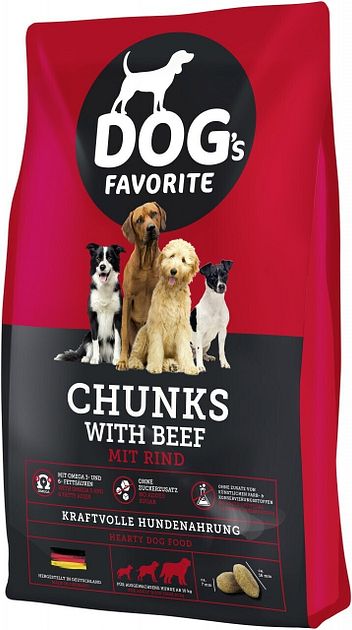 Happy Dog Favorite Chunks mit Rind online kaufen