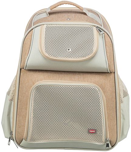 TRIXIE Rucksack Willow, 38 × 25 × 45 cm, beige/braun