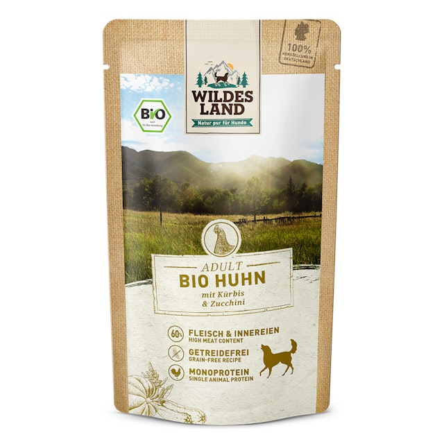 Wildes Land BIO Hundenassfutter 125gVorschaubild
