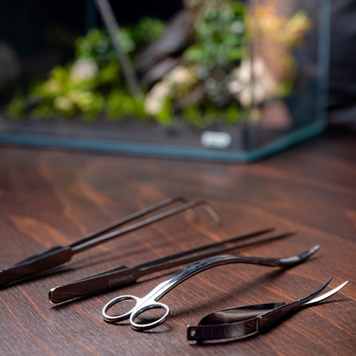 DENNERLE Plant Scissors Curved 25 Centimeter Aquarienpflege