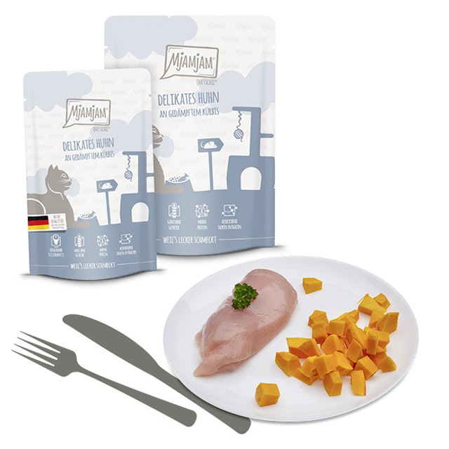 MJAMJAM Quetschies 125g Beutel KatzennassfutterVorschaubild