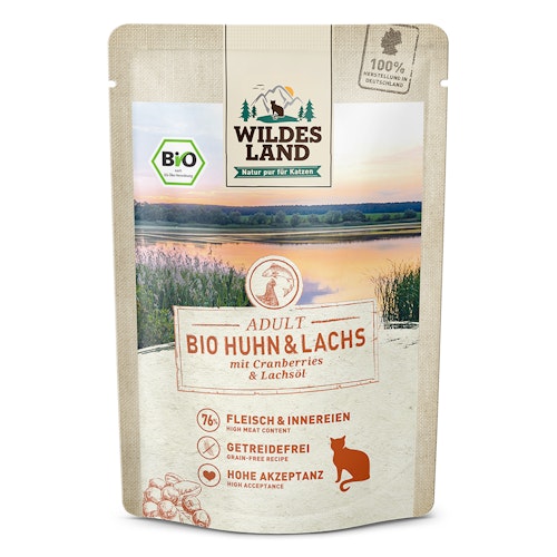WILDES LAND Katze BIO 85g