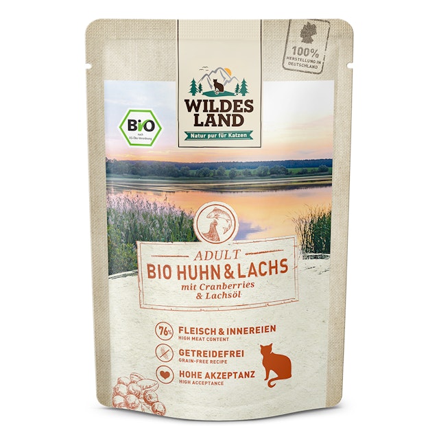 WILDES LAND Katze BIO 85gVorschaubild