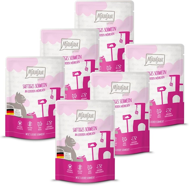 MJAMJAM Quetschies 125g Beutel KatzennassfutterVorschaubild