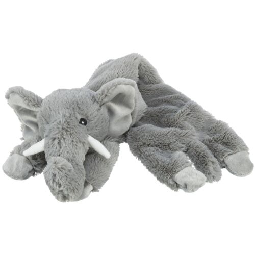 TRIXIE Elefant Plüsch recycelt 50cm Hundespielzeug