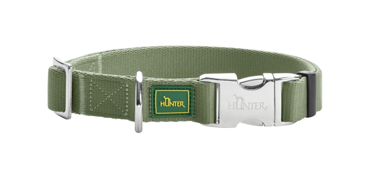 HUNTER Inari lindgrün Hundehalsband