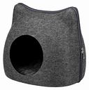 Vorschaubild TRIXIE Höhle Cat, Filz, 38 × 35 × 37 cm, anthrazit