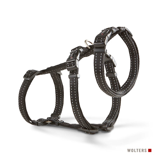 Wolters Soft & Safe No Escape schwarz Geschirr