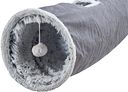 Vorschaubild TRIXIE Spieltunnel Harvey, Plüsch, ø 27 × 116 cm, grau