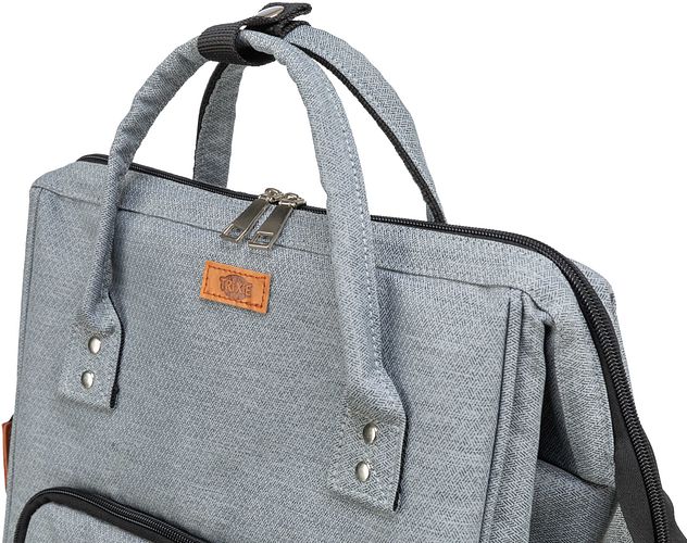TRIXIE Rucksack Ava, 32 × 42 × 20 cm, grau