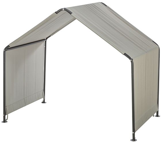 TRIXIE Überdachung für #28211, 90 × 85 × 70 cm, beige/schwarz