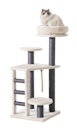 Vorschaubild NOBBY Kratzbaum Classic "DONACO" cream; 48 x 48 x 116 cm