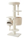 Vorschaubild NOBBY Kratzbaum "CUPID XL" cream; 60 x 40 x 165 cm