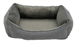 Allpets Bett Marlon orthopädisch grau für Hunde