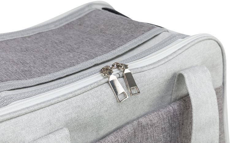 TRIXIE Tasche Libby, 25 × 27 × 42 cm, grau