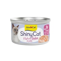 GimCat ShinyCat Jelly Hühnchen+Garnele 70g Katzennassfutter