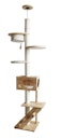 Vorschaubild NOBBY Kratzbaum "ALTAI" cream 48 x 48 x 211-257  cm