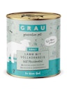 Vorschaubild grau Hund 800 Gramm Hundenassfutter